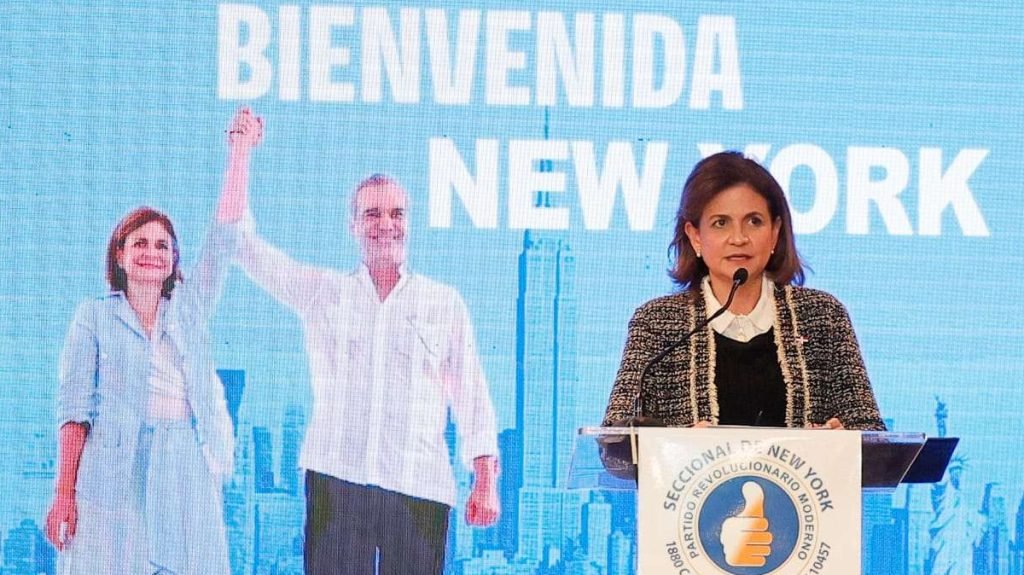 Vicepresidenta Raquel Peña: “la diáspora respalda que Luis Abinader siga gobernando más allá de 2024”