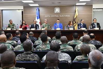 JCE inicia programa de capacitación de la Policía Militar Electoral de cara a las elecciones de 2024