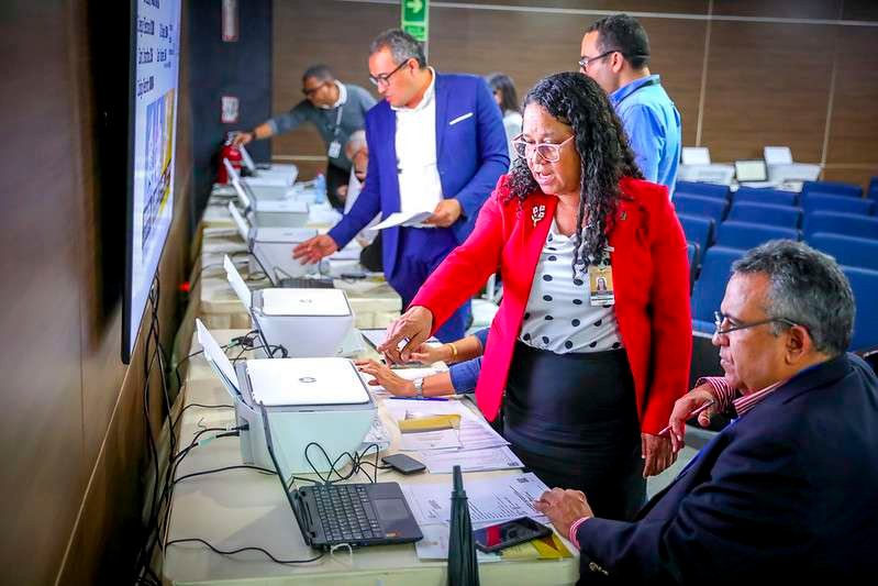 Mesa Técnica de la JCE se reúne con organizaciones políticas para ver avances de auditoria a los EDET