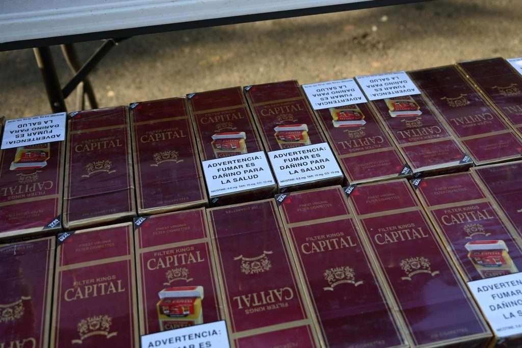Ejército incauta cargamento de cigarrillos valorado en más de 32 millones de pesos