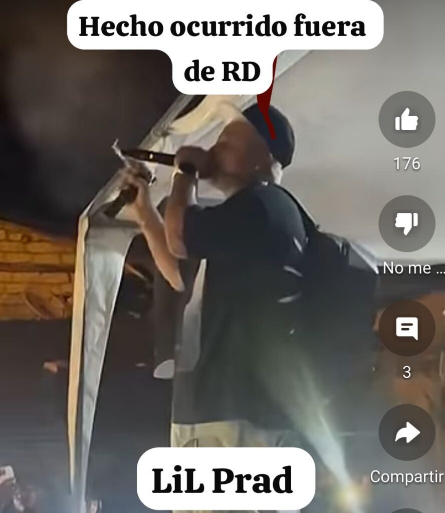 Policía informa: No ocurrió en República Dominicana incidente viral de rapero realizando disparos al aire durante concierto