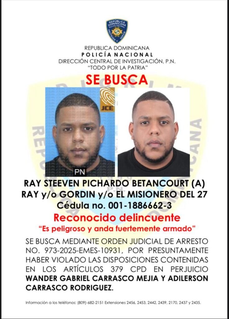 Policía Nacional a “Ray”, “Gordin” y/o “El Misionero del 27”, acusado de asaltos en el Ensanche Ozama, SDE