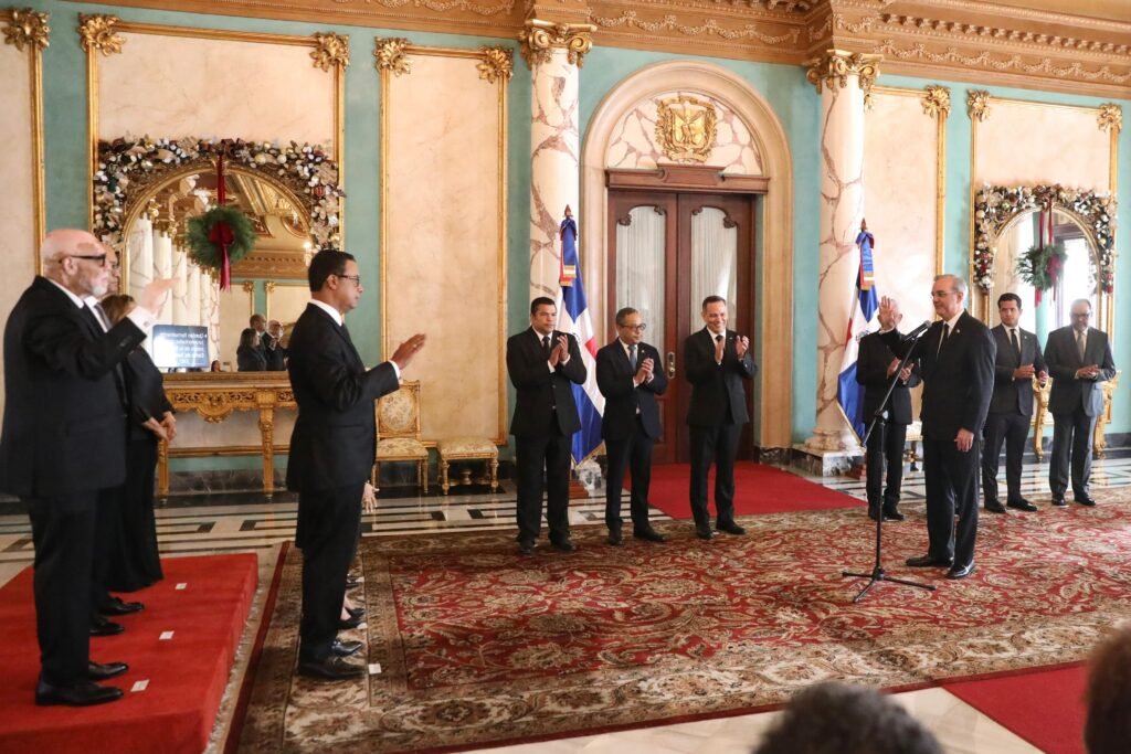 CNM presidido por el presidente Abinader juramenta nuevos jueces de la Suprema Corte de Justicia