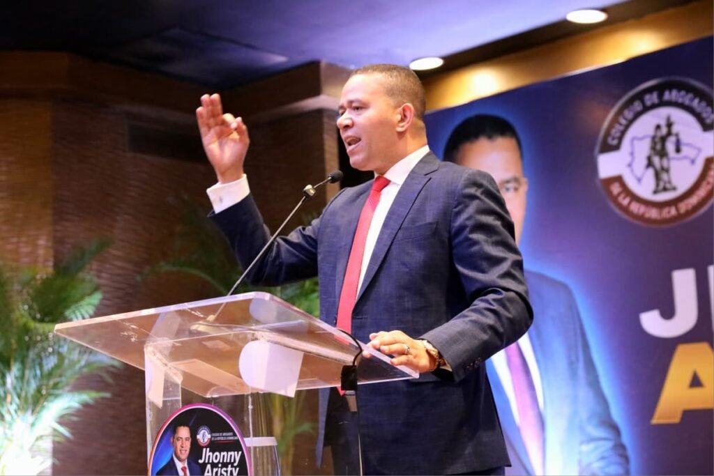 Jhonny Aristy anuncia aspiraciones a presidencia del Colegio de Abogados para el período 2026-2029 Jhonny Aristy