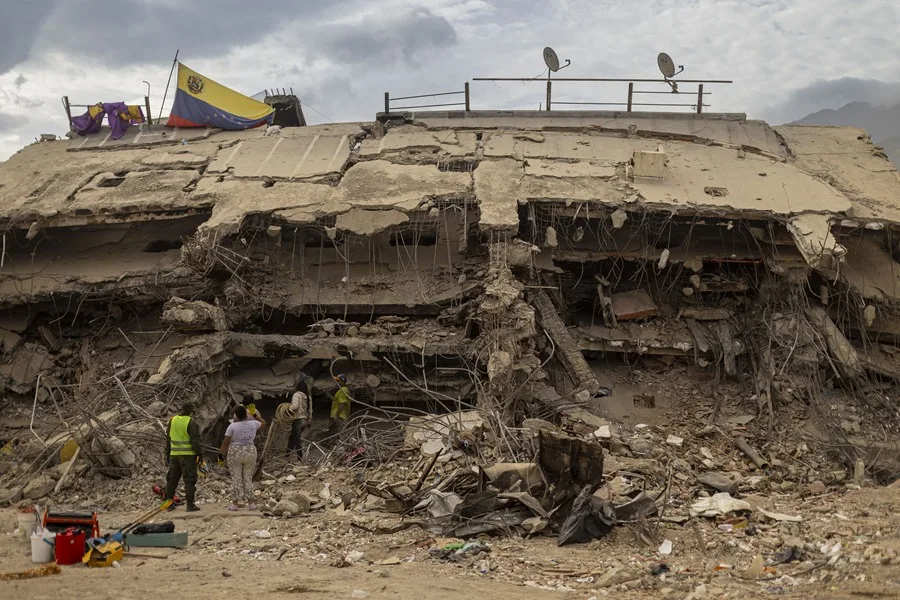 Venezuela supera las 6.000 muertes por los dos terremotos del 24 de junio Venezuela